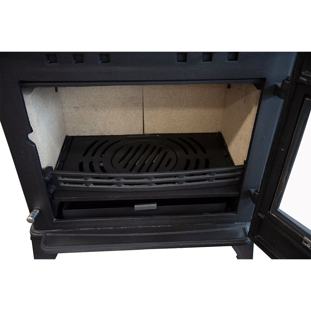 Acacia 11KW Cast Iron Fireplace