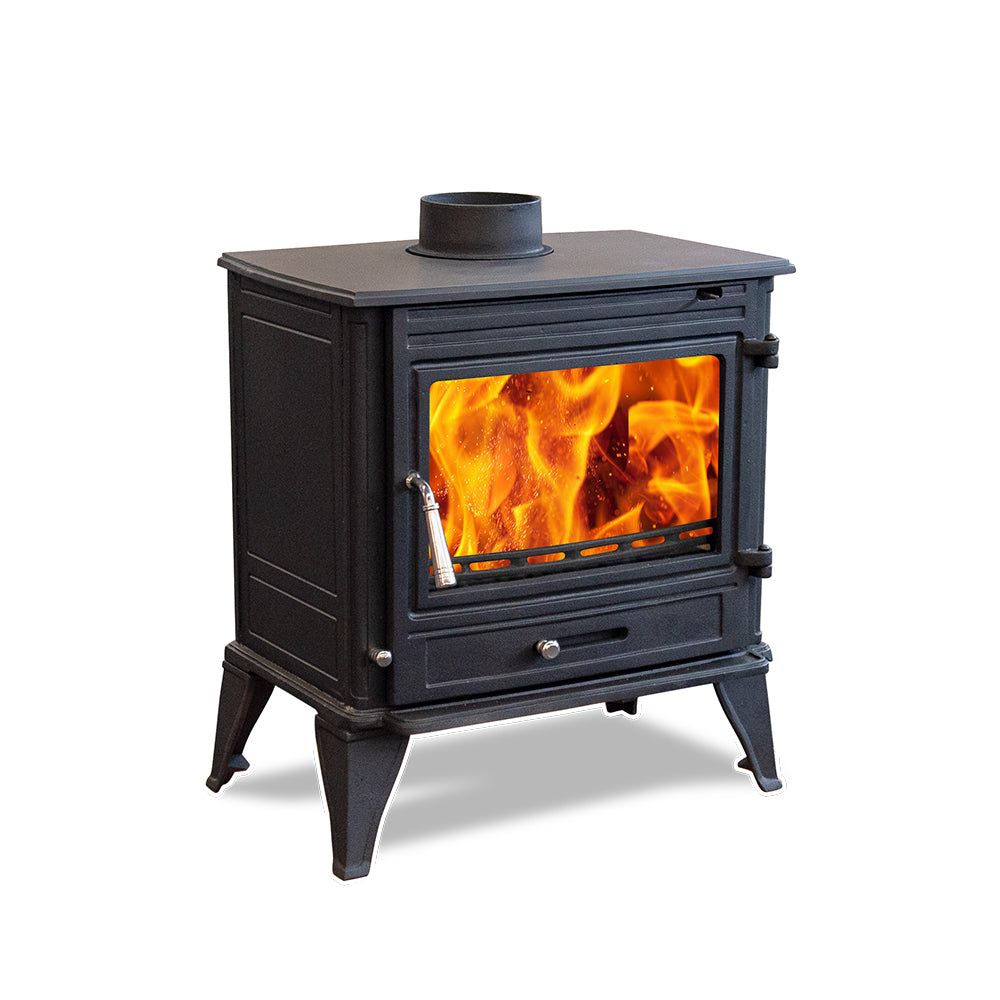Acacia 11KW Cast Iron Fireplace