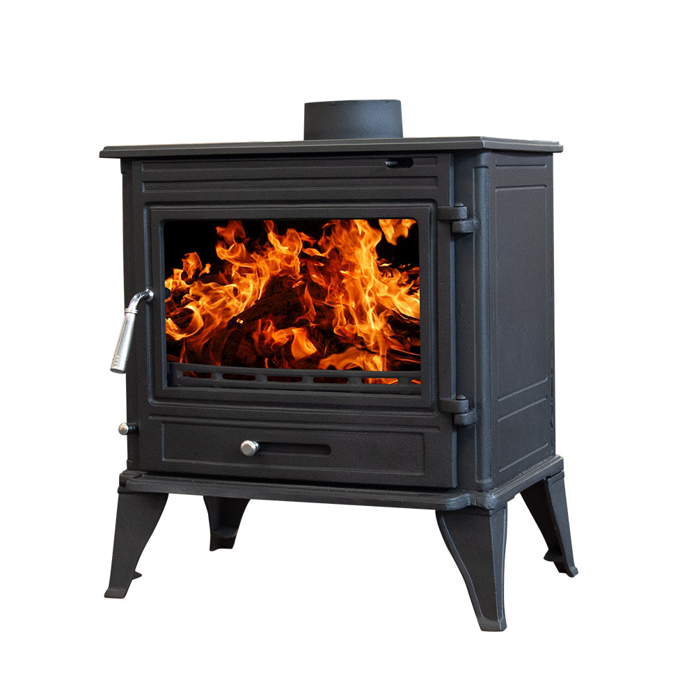 Acacia 11KW Cast Iron Fireplace
