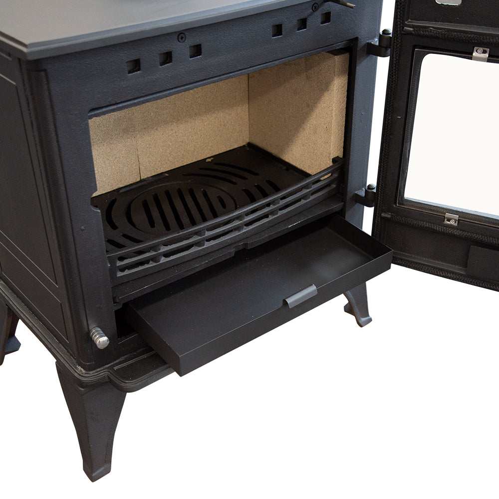Acacia 11KW Cast Iron Fireplace