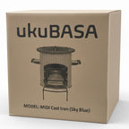 MIDI CAST IRON Powder-coated SKY BLUE