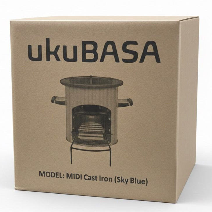 MIDI CAST IRON Powder-coated SKY BLUE